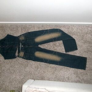 Women’s Blue Jeans Two Piece